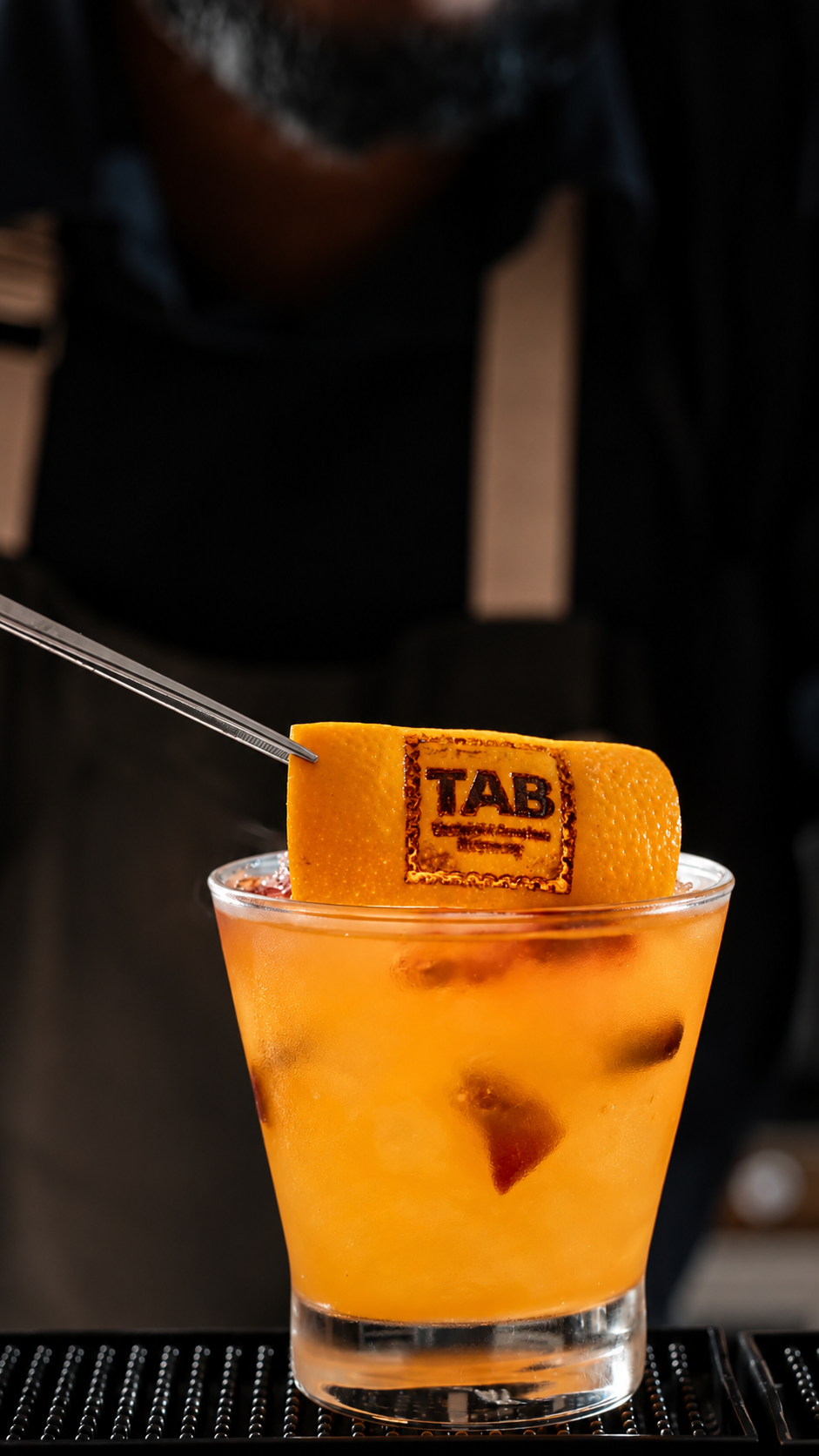 Signature cocktail at TAB